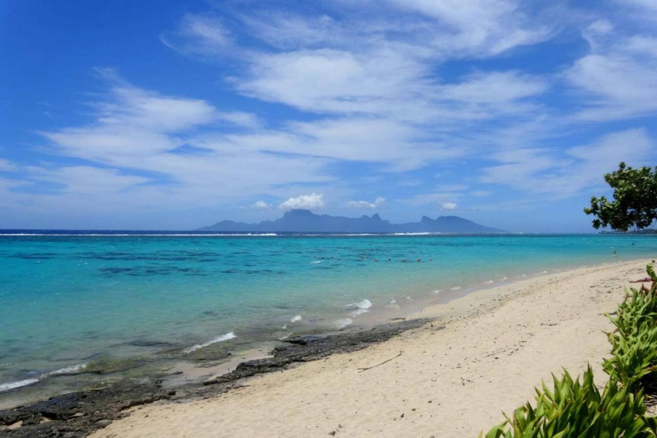 Vaiava Beach Carlton- Tahiti - Beachfront Luxury Residence & Pool - 4 Pers Punaauia  Ngoại thất bức ảnh